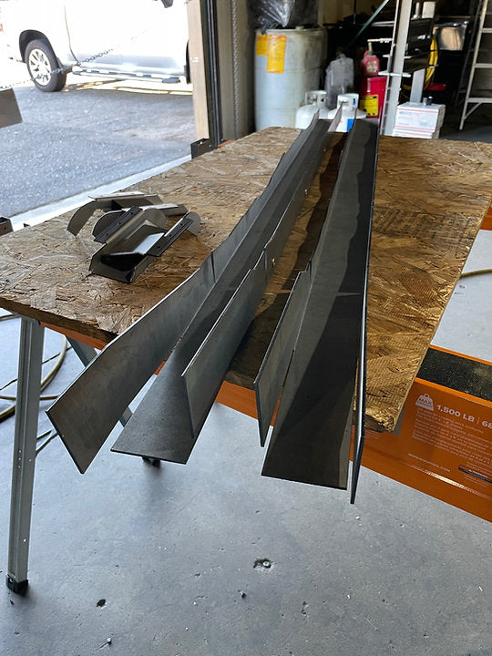 Full Length Frame Rails - Datsun 280z (Late 260z)