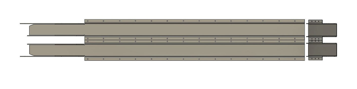 Full Length Frame Rails - Datsun 240z (Early 260z)