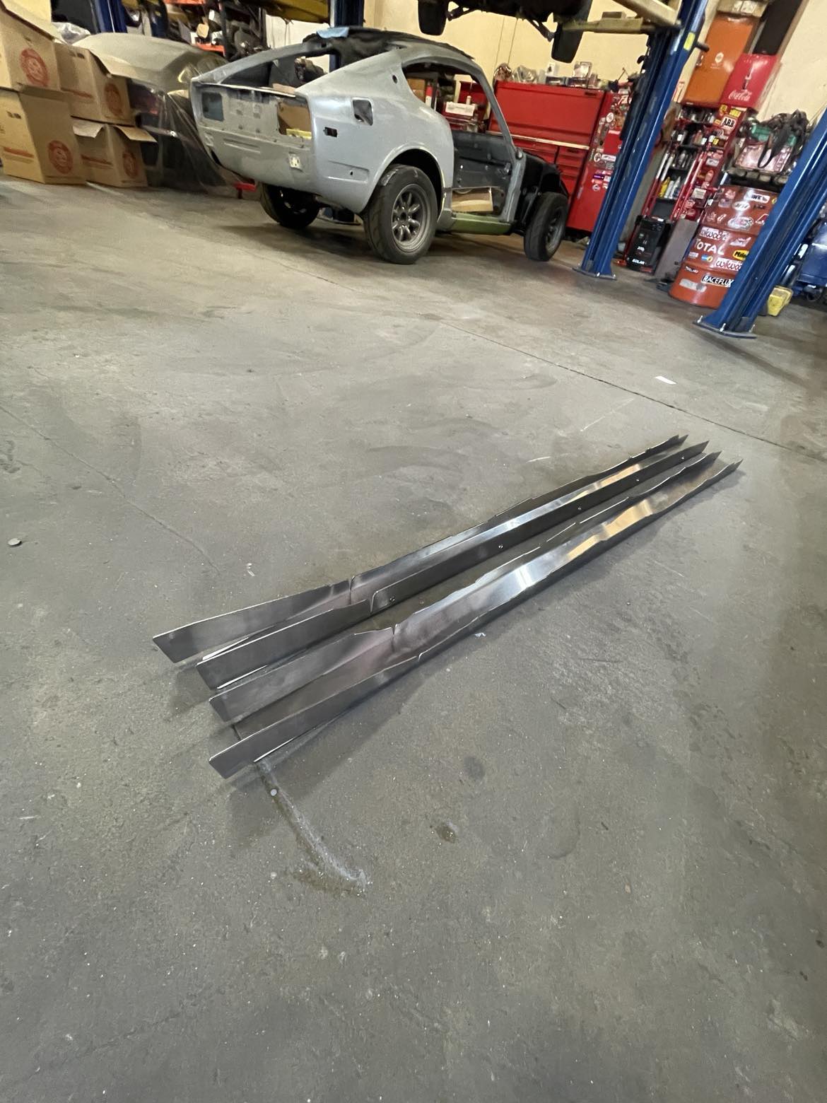 Full Length Frame Rails for 2+2 - Datsun 280z 2+2 (Late 260z 2+2 ...